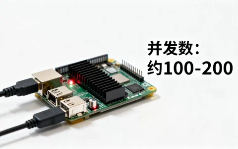 树莓派4b做服务器能支持多少并发，支持的并发数是多少？