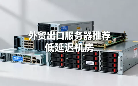 外贸出口服务器有哪些推荐，哪个机房延迟低？