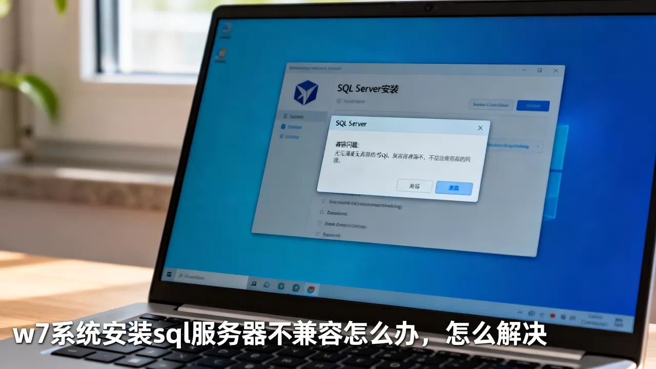 w7系统安装sql服务器不兼容怎么办,怎么解决 w7系统安装sql服务器不兼容怎么办,怎么解决