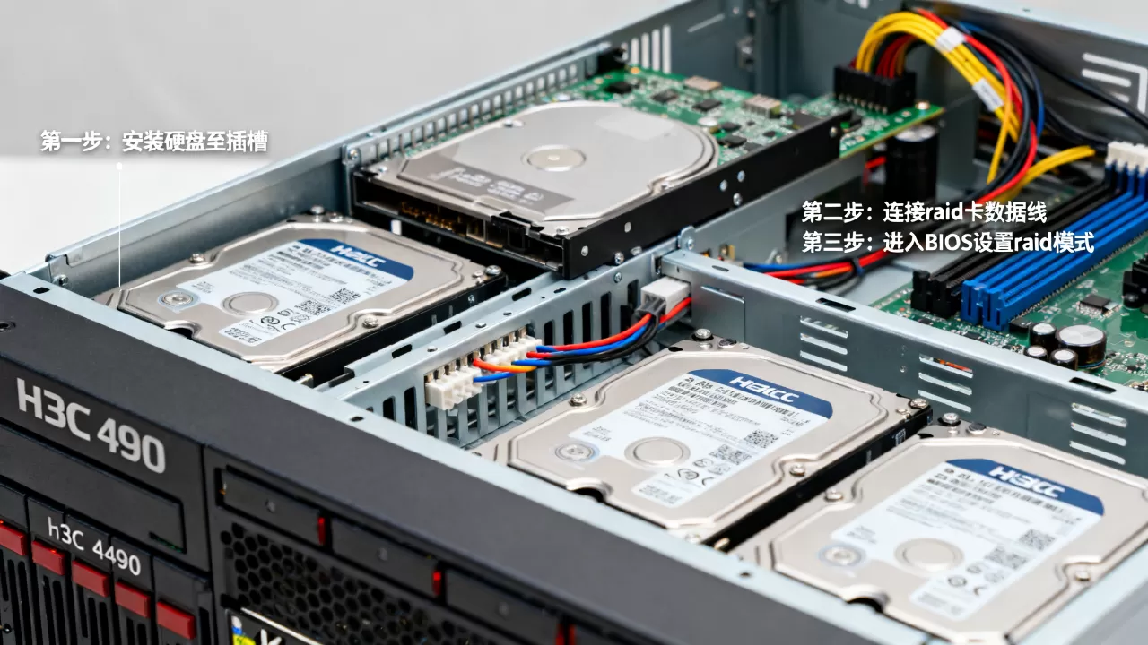 h3c r4900服务器怎么做raid?,有哪些步骤? h3c r4900服务器怎么做raid?,有哪些步骤?