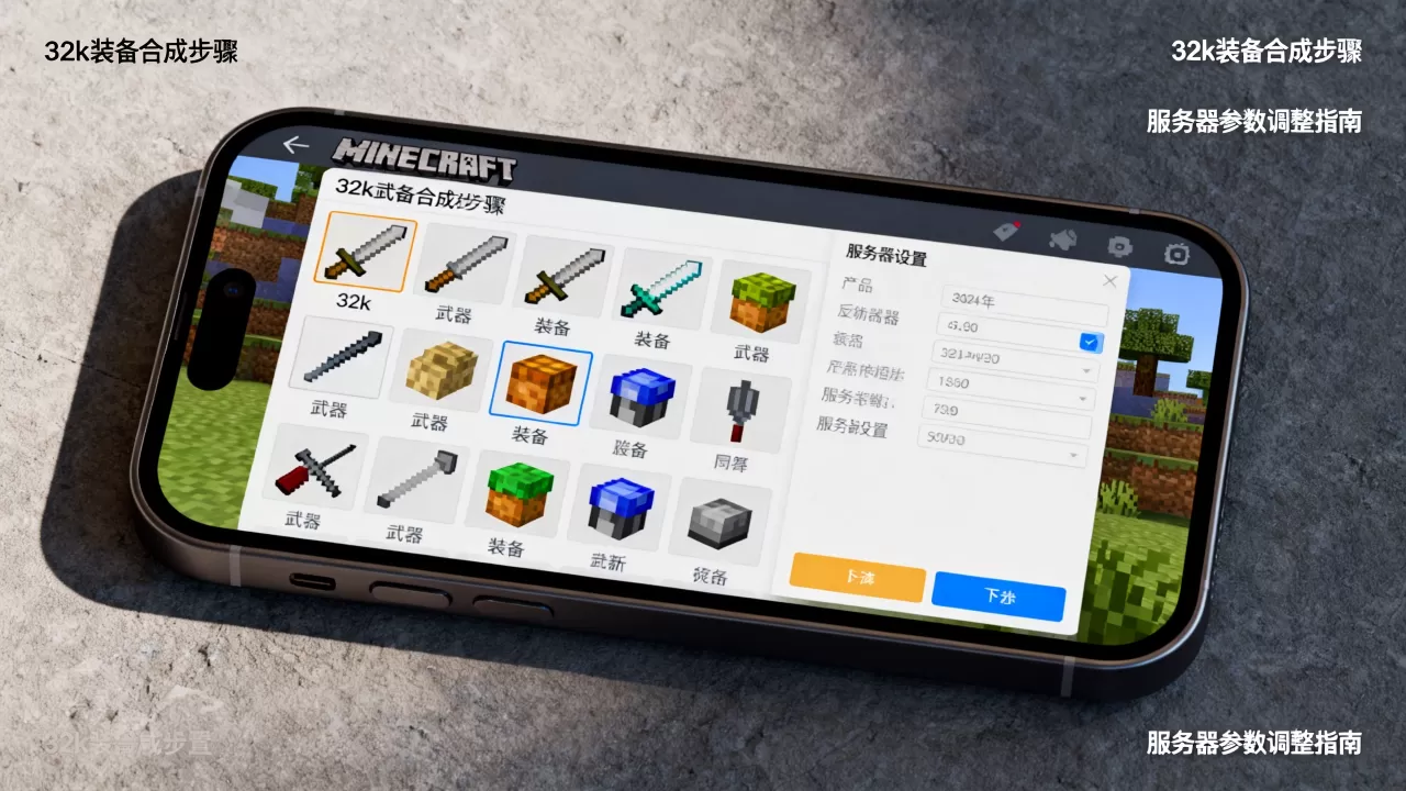 我的世界服务器32k怎么弄手机版 我的世界服务器32k怎么弄手机版