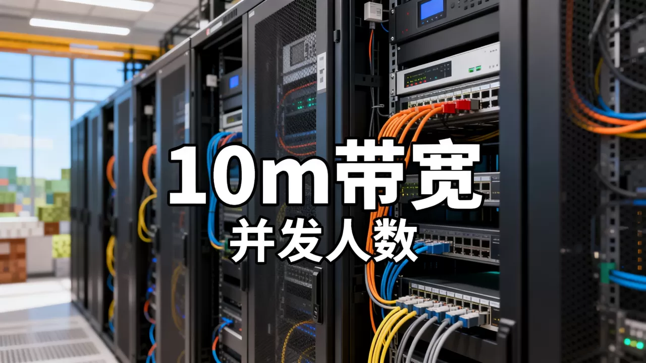 mc服务器10m带宽到底能带多少人?,卡不卡 mc服务器10m带宽到底能带多少人?,卡不卡