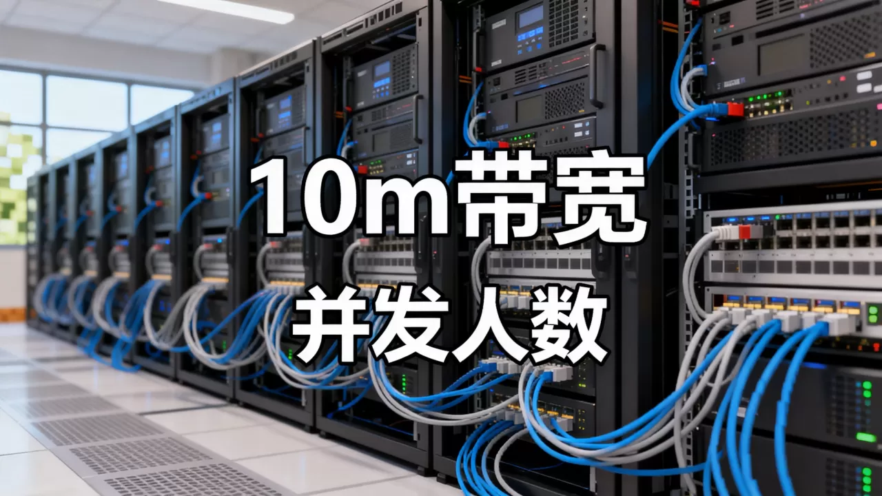 mc服务器10m带宽到底能带多少人?,卡不卡 mc服务器10m带宽到底能带多少人?,卡不卡