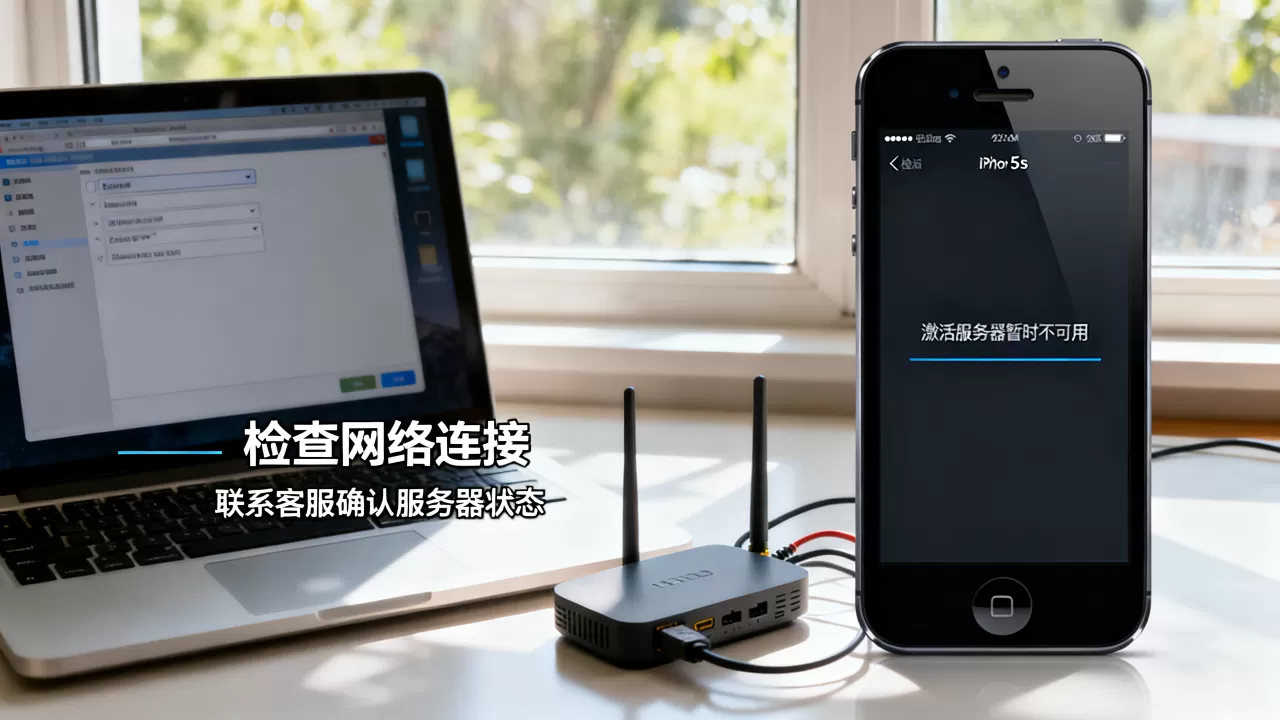 5s激活服务器暂时不能用怎么办,怎么回事? 5s激活服务器暂时不能用怎么办,怎么回事?