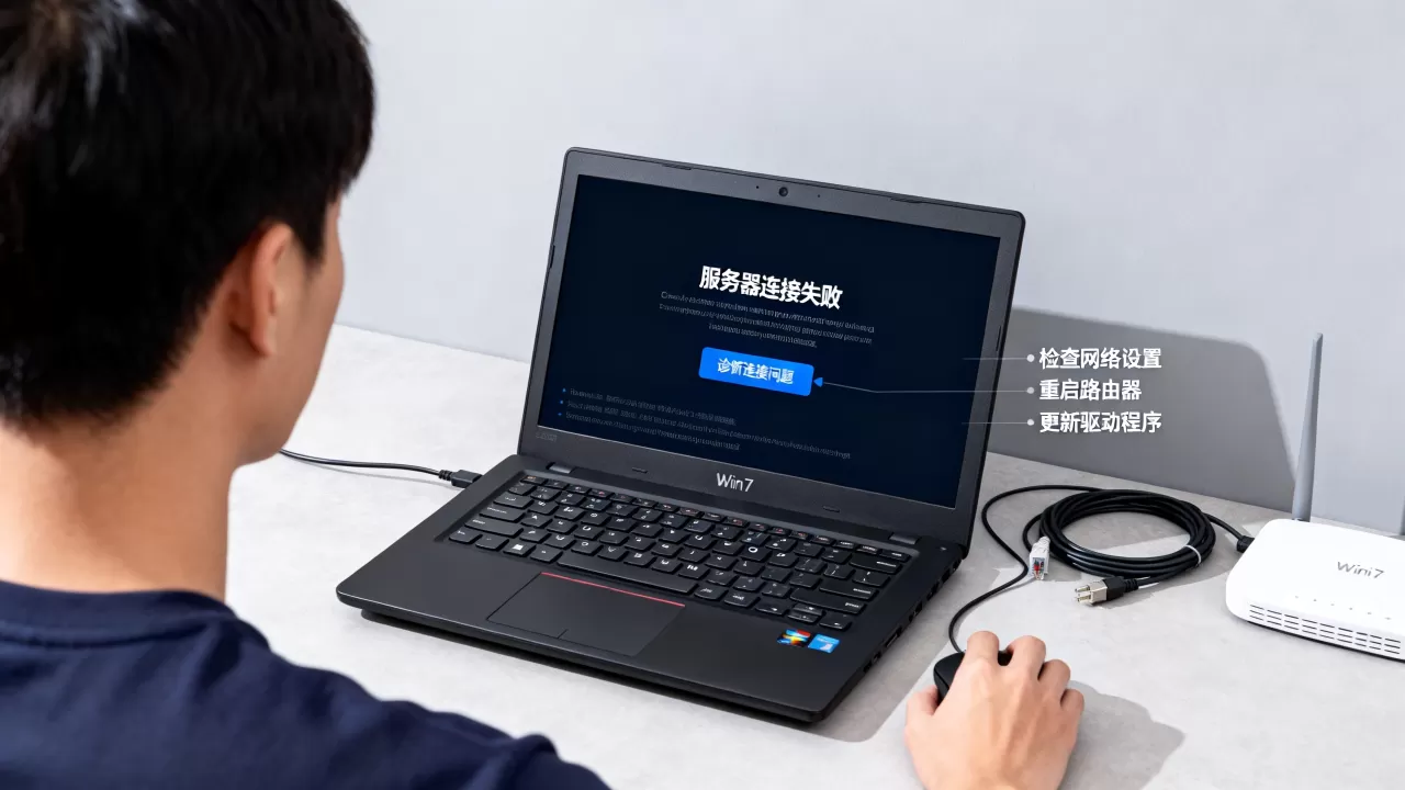 win7电脑打不开服务器失败怎么办,怎么修复服务器连接错误? win7电脑打不开服务器失败怎么办,怎么修复服务器连接错误?
