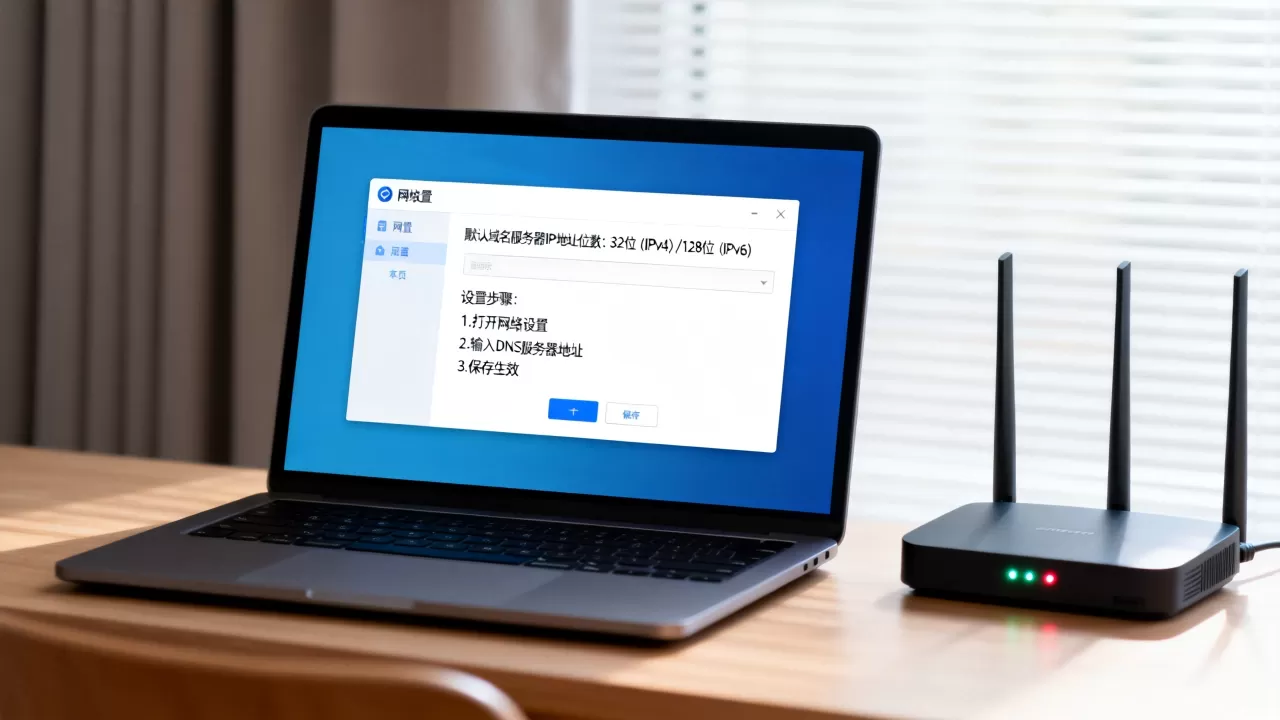 默认域名服务器的IP地址到底是多少位,怎么设置? 默认域名服务器的IP地址到底是多少位,怎么设置?