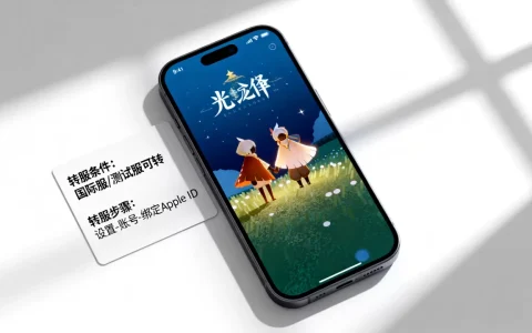 光遇哪些服务器能转iOS，转系统教程是什么
