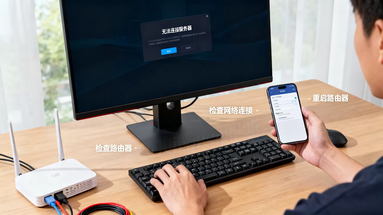 一小时人生PC端为什么进不去服务器,怎么解决? 一小时人生PC端为什么进不去服务器,怎么解决?