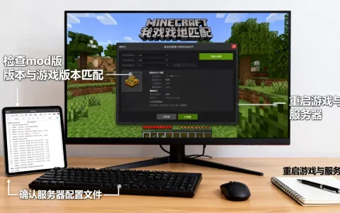 我的世界服务器怎么加按键mod显示不出来，怎么办？