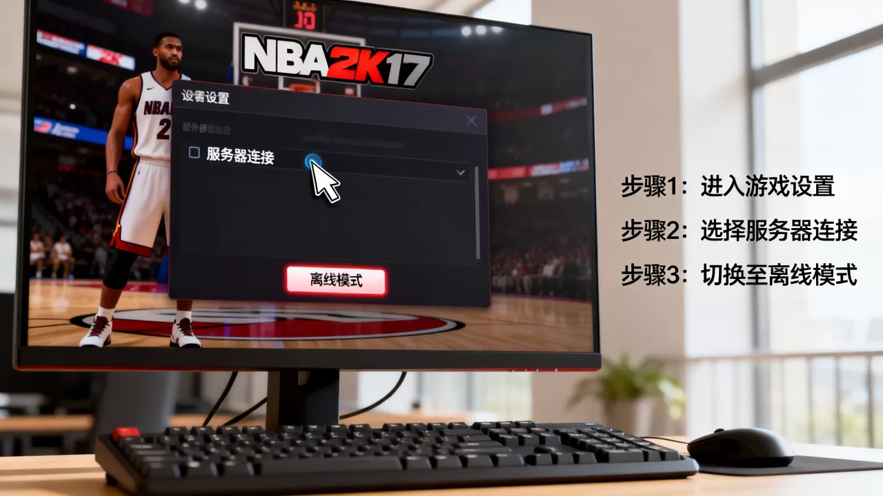 nba2k17如何取消链接2k服务器,怎么设置 nba2k17如何取消链接2k服务器,怎么设置