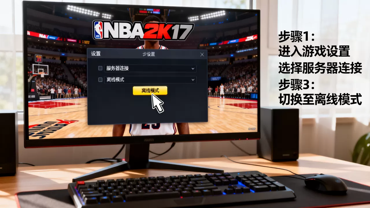 nba2k17如何取消链接2k服务器,怎么设置 nba2k17如何取消链接2k服务器,怎么设置