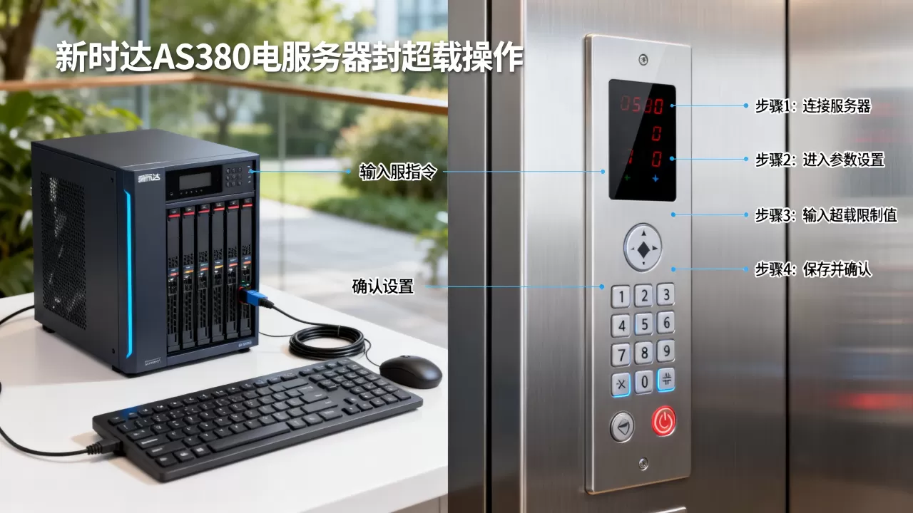 新时达AS380电梯怎么用服务器封超载?,操作步骤是什么? 新时达AS380电梯怎么用服务器封超载?,操作步骤是什么?