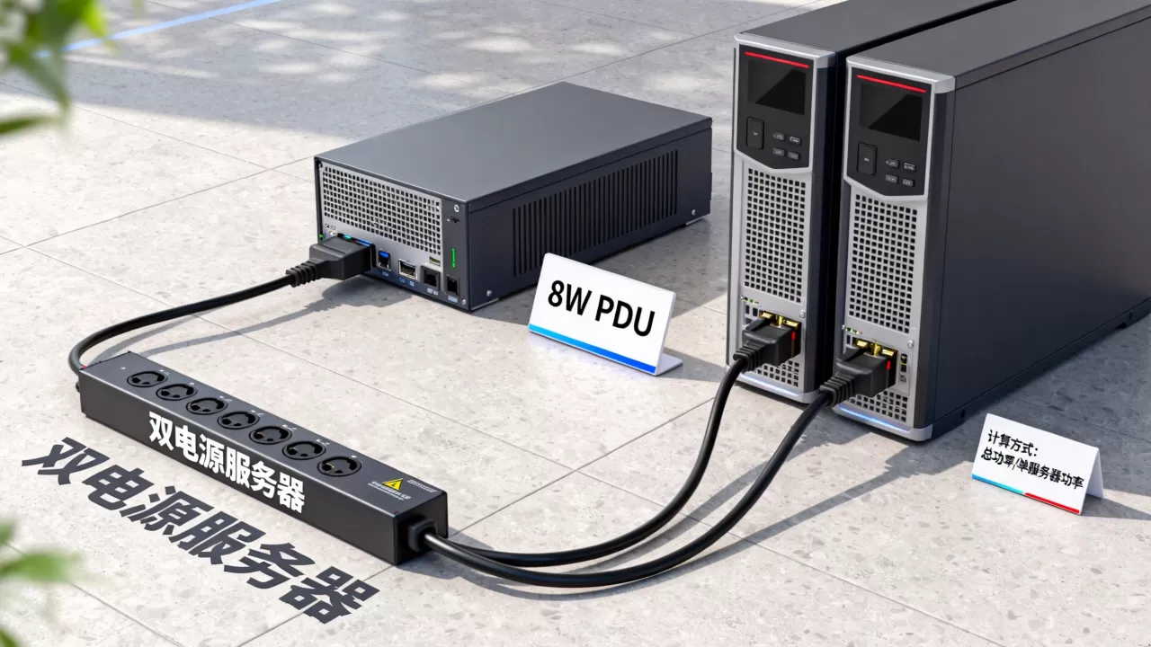 8kw的pdu能带多少双电源服务器?,怎么算 8kw的pdu能带多少双电源服务器?,怎么算