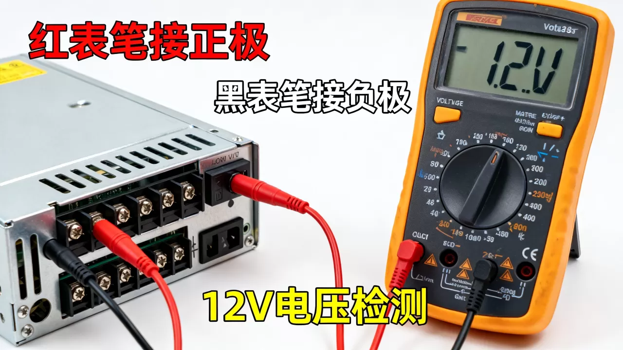 服务器电源12v怎么用万用表检测,测量方法是什么? 服务器电源12v怎么用万用表检测,测量方法是什么?