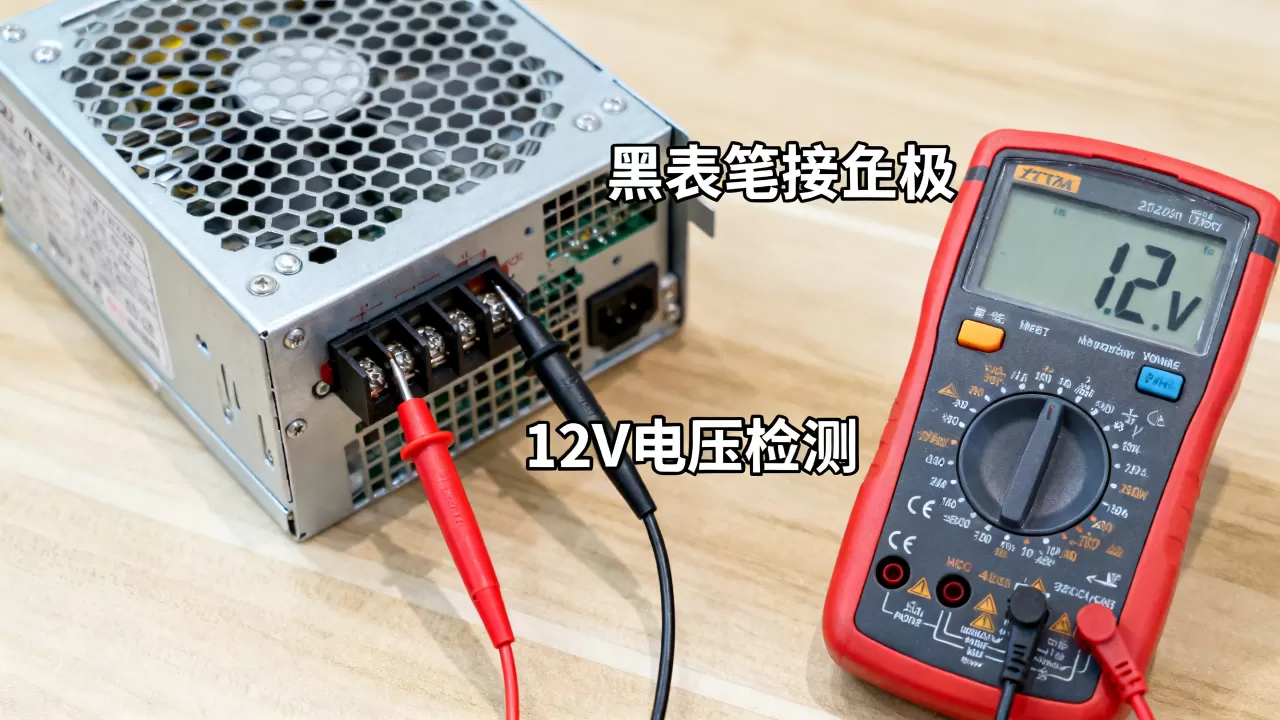 服务器电源12v怎么用万用表检测,测量方法是什么? 服务器电源12v怎么用万用表检测,测量方法是什么?