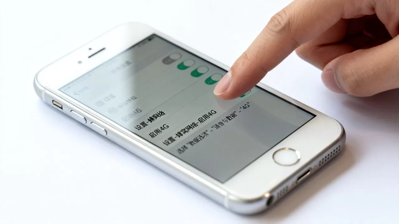 苹果5怎么升级为4g网络连接服务器,怎么设置? 苹果5怎么升级为4g网络连接服务器,怎么设置?