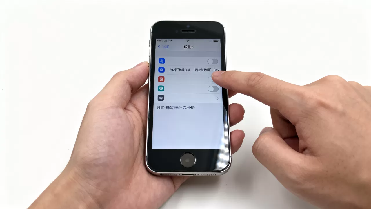 苹果5怎么升级为4g网络连接服务器,怎么设置? 苹果5怎么升级为4g网络连接服务器,怎么设置?