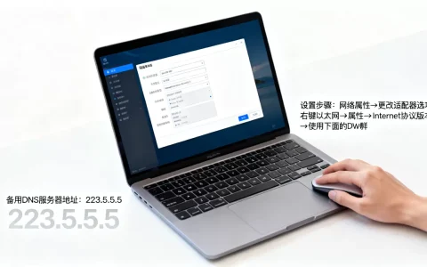 笔记本备用dns的服务器地址是多少？,怎么设置
