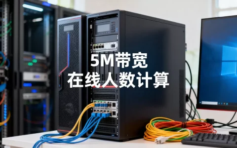 香港服务器带宽5m能支持多少人在线，在线人数如何计算？