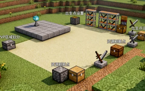 我的世界服务器PVP场地怎么做？,新手必看攻略