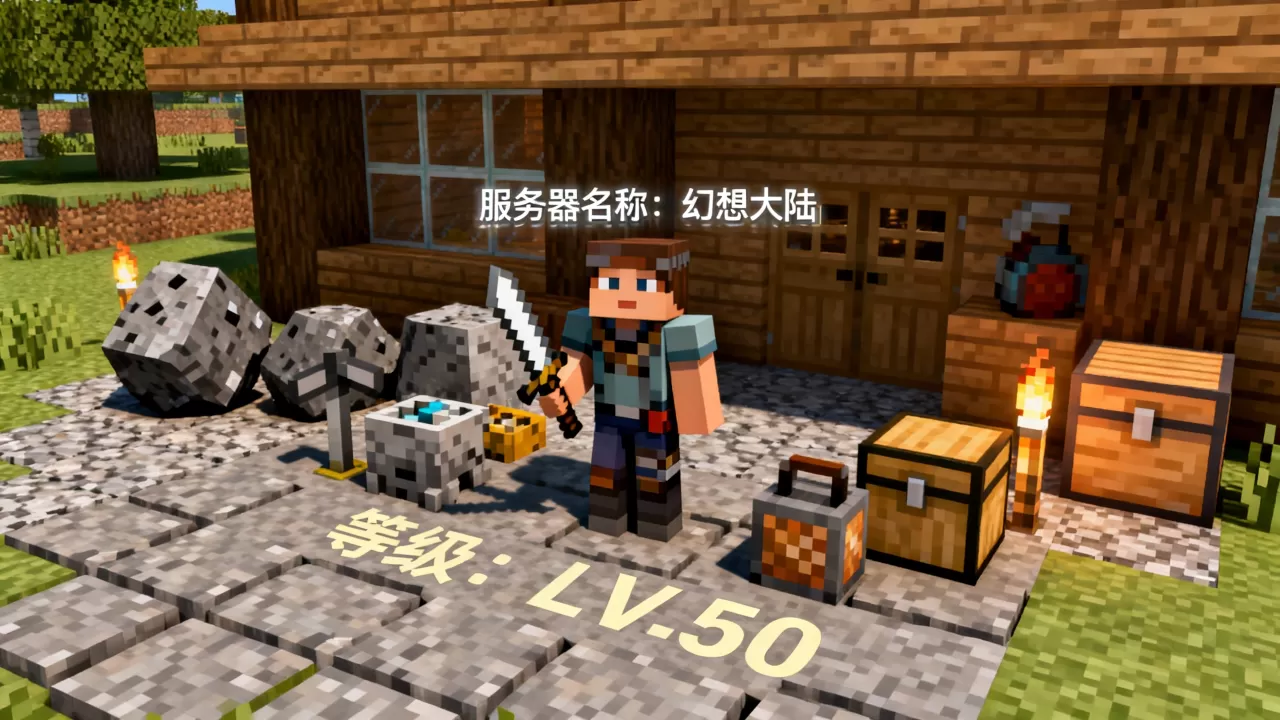 我的世界有哪些rpg服务器 我的世界有哪些rpg服务器