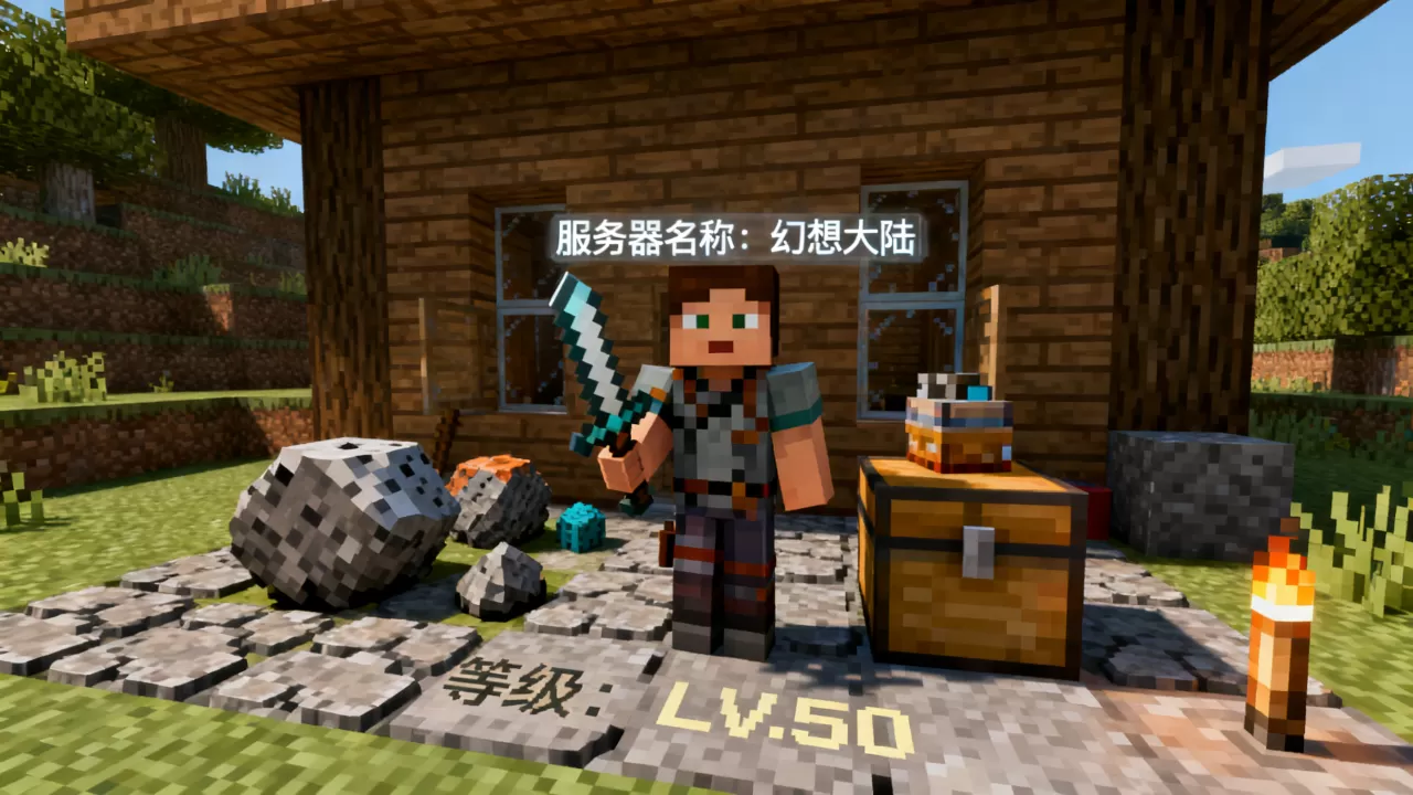 我的世界有哪些rpg服务器 我的世界有哪些rpg服务器
