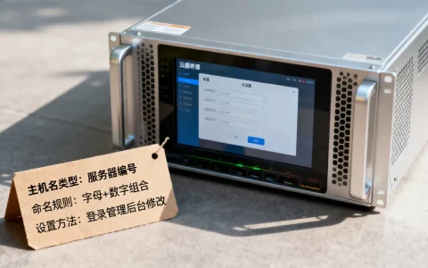 云服务器主机名有哪些常见类型和命名规则，怎么设置主机名