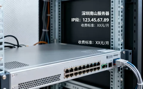 深圳南山服务器的IP段是多少钱，怎么收费？