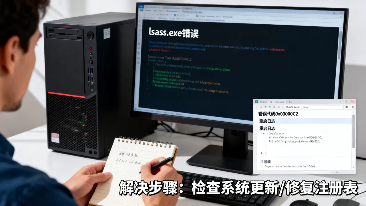 服务器lsass.exe错误一直重启是什么原因?,如何解决 服务器lsass.exe错误一直重启是什么原因?,如何解决
