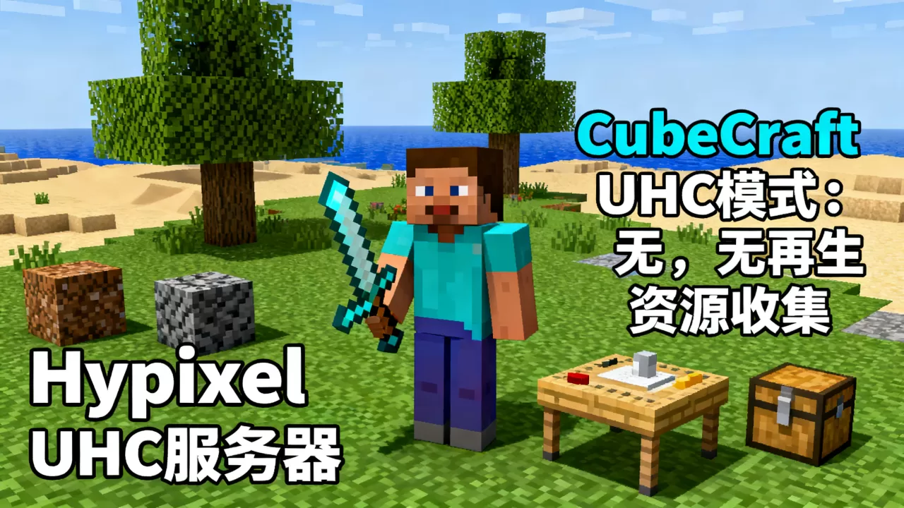 我的世界哪些服务器有UHC?,怎么玩最好? 我的世界哪些服务器有UHC?,怎么玩最好?