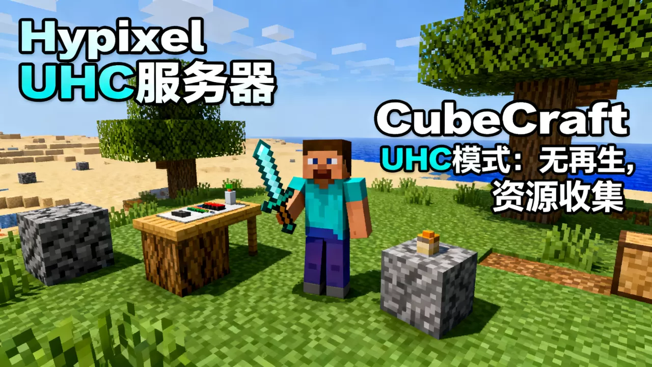 我的世界哪些服务器有UHC?,怎么玩最好? 我的世界哪些服务器有UHC?,怎么玩最好?
