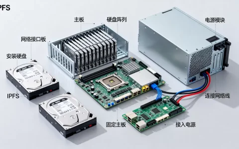 IPFS服务器由哪些核心部分组成，怎么搭建？