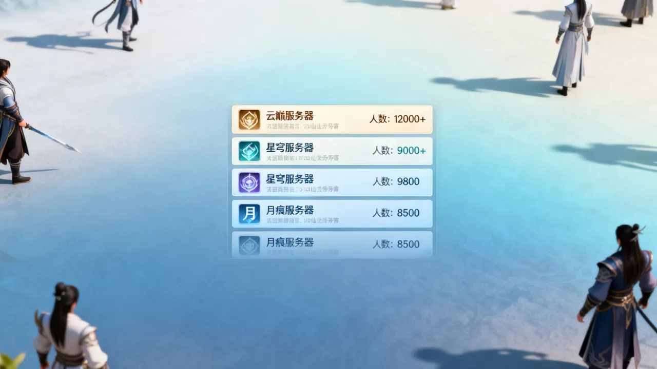 仙侠手游服务器都有哪些,哪个区服的人最多? 仙侠手游服务器都有哪些,哪个区服的人最多?