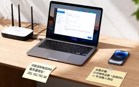河南洛阳电信DNS服务器地址是多少，怎么设置