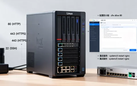 Linux web服务器需要开哪些端口号，怎么配置？
