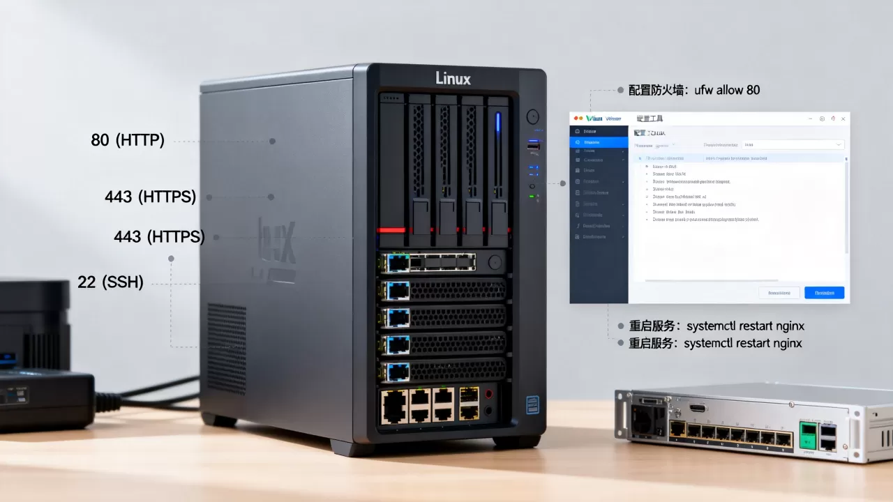 Linux web服务器需要开哪些端口号,怎么配置? Linux web服务器需要开哪些端口号,怎么配置?