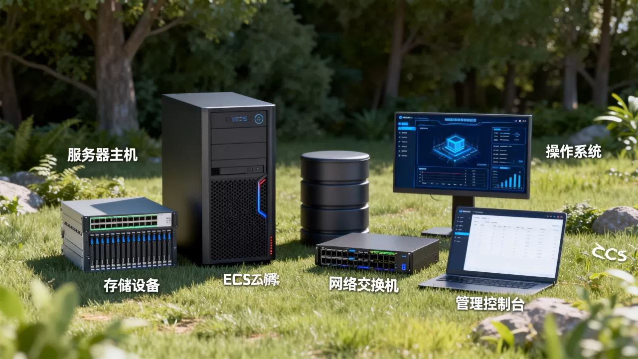 ECS云服务器由哪些部分构成?,有哪些组成部分 ECS云服务器由哪些部分构成?,有哪些组成部分