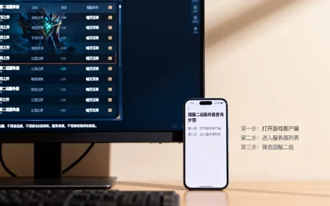国服二组有哪些服务器，怎么查国服二组服务器？