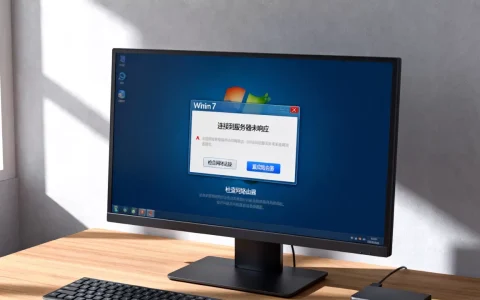 win7怎么连网络连接到服务器未响应