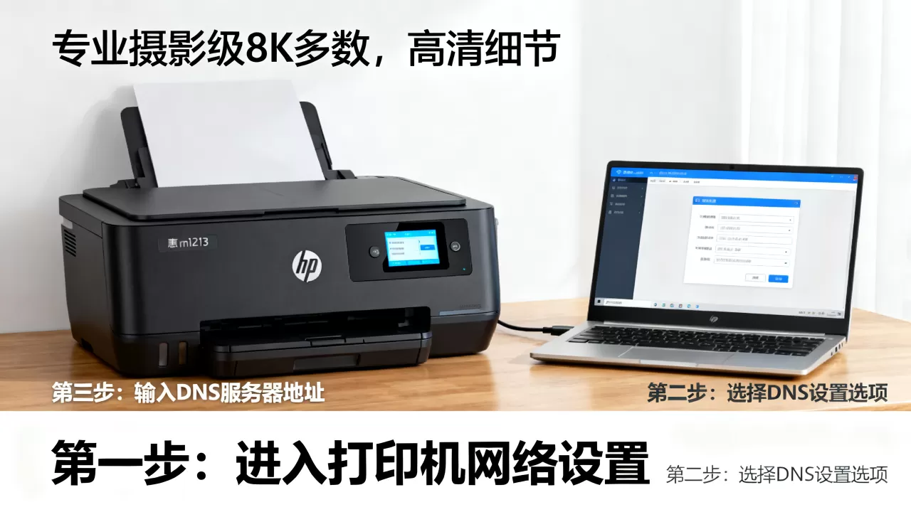 惠普m1213打印机怎么设置DNS,步骤是什么? 惠普m1213打印机怎么设置DNS,步骤是什么?