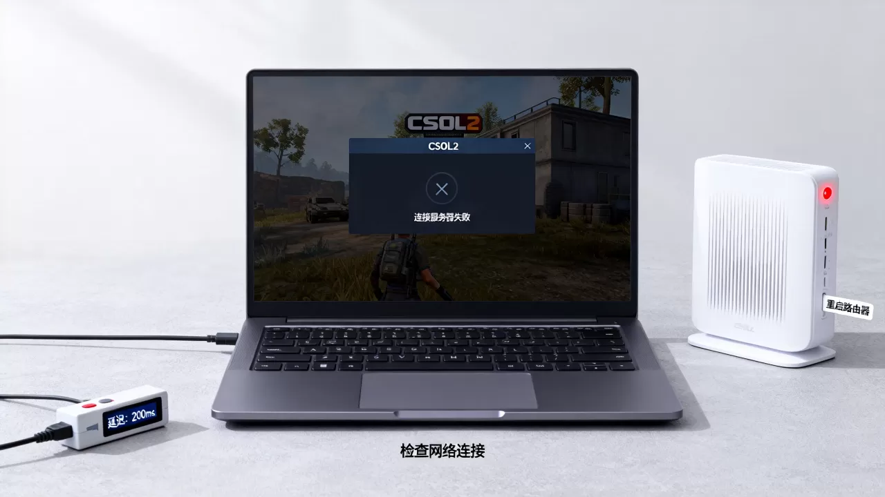 CSOL2连接不上服务器?怎么解决网络延迟高问题。 CSOL2连接不上服务器?怎么解决网络延迟高问题。