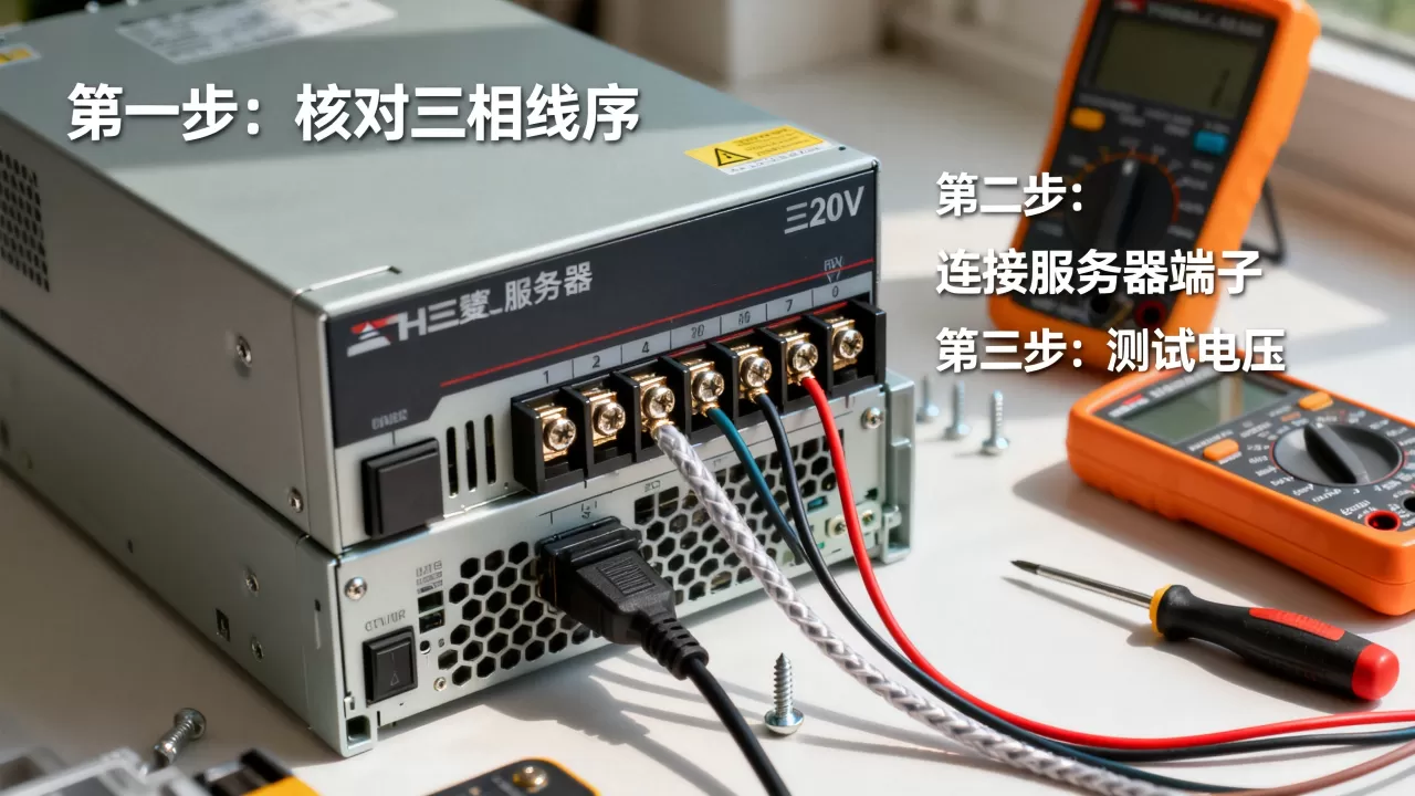 三菱服务器三相220V怎么接线?接线步骤有哪些? 三菱服务器三相220V怎么接线?接线步骤有哪些?