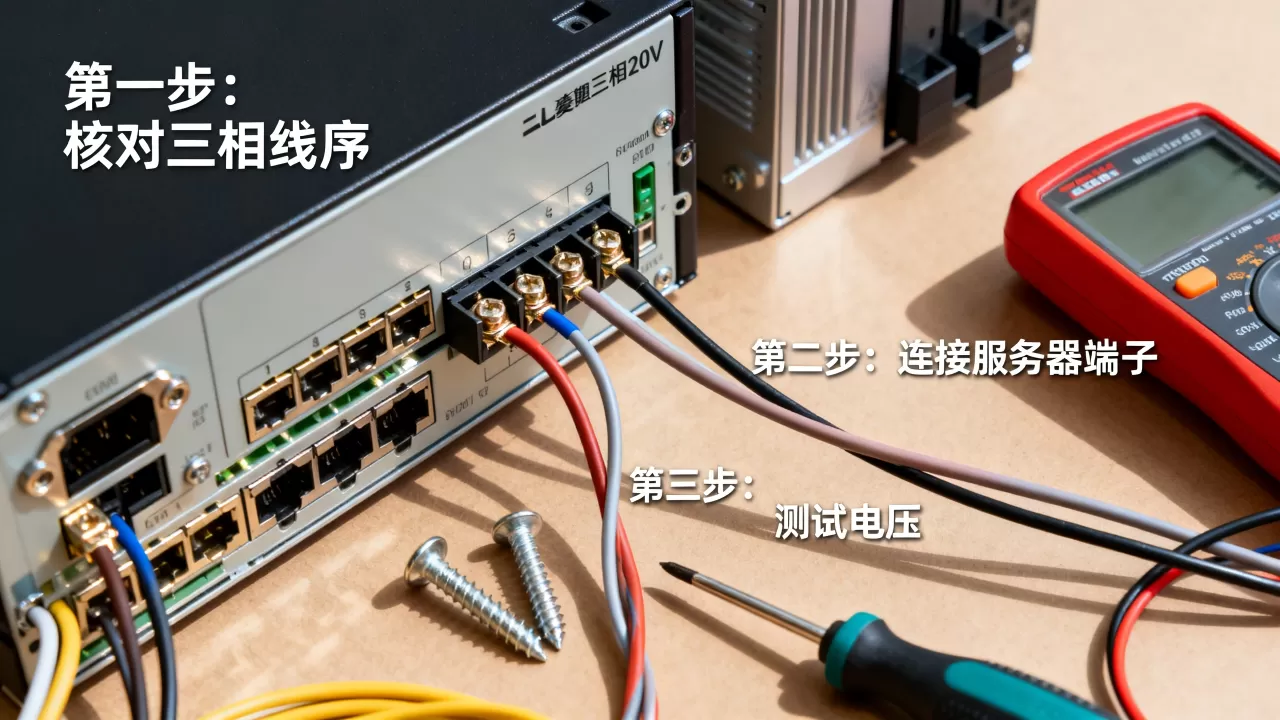 三菱服务器三相220V怎么接线?接线步骤有哪些? 三菱服务器三相220V怎么接线?接线步骤有哪些?