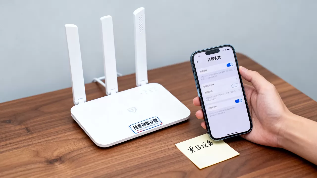 为什么没有wifi网络连接到服务器?,连接失败怎么办 为什么没有wifi网络连接到服务器?,连接失败怎么办