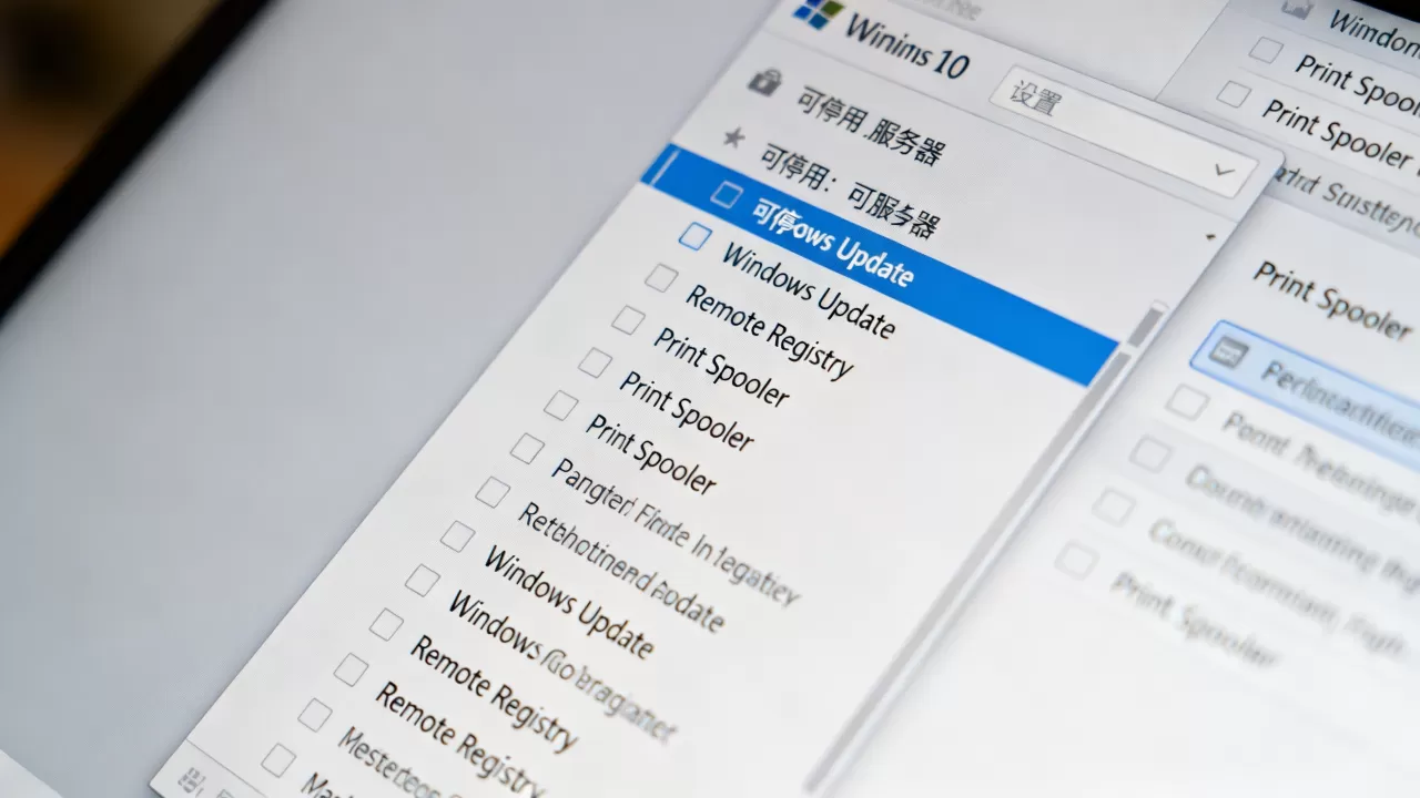 Win10可以停用哪些服务器,停用后安全吗? Win10可以停用哪些服务器,停用后安全吗?