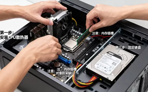 组装应用服务器有哪些注意事项，具体步骤是什么？