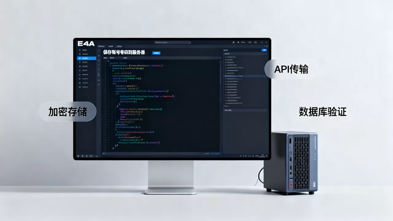 E4A怎么保存账号密码到服务器上,有哪些方法? E4A怎么保存账号密码到服务器上,有哪些方法?