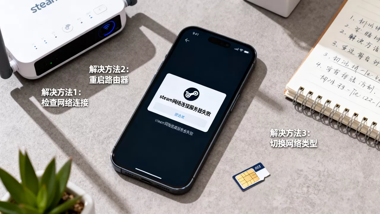 手机登steam网络连接服务器失败怎么办,有哪些解决方法? 手机登steam网络连接服务器失败怎么办,有哪些解决方法?