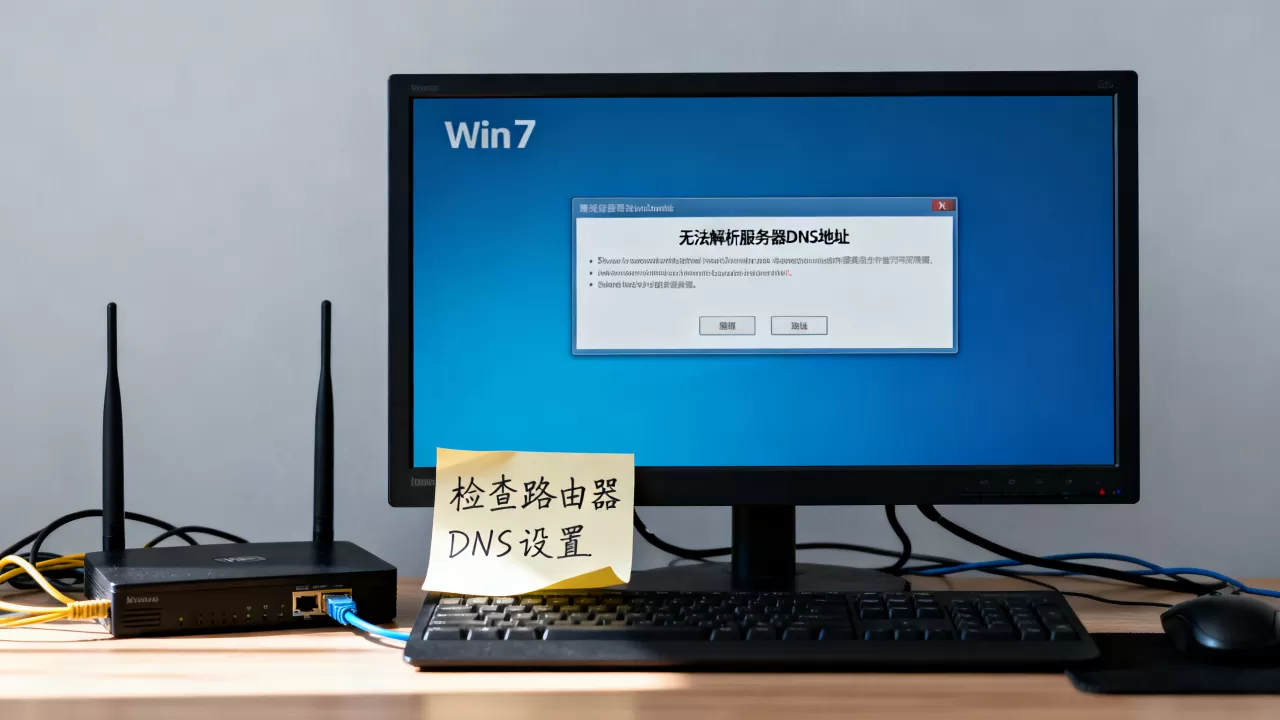 win7无法解析服务器DNS地址怎么办,是什么原因 win7无法解析服务器DNS地址怎么办,是什么原因