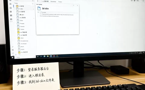如何找到mc服务器的3d-skin文件夹，教程在哪？